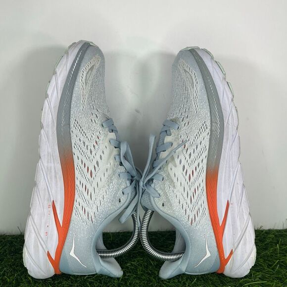 HOKA Women's Clifton 8 Running Shoe, Blue Fog  size 7.5 - Picture 6 of 10